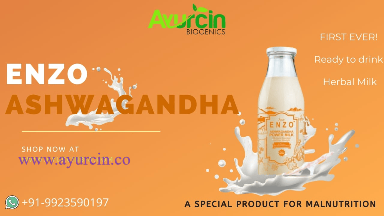 Ayur-Enzo Ashwagandha Power Milk